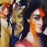 নারীদের হাতেই আরাধনা মহামায়ার