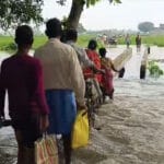 বিপদসীমার ওপরে দেবখালের জল