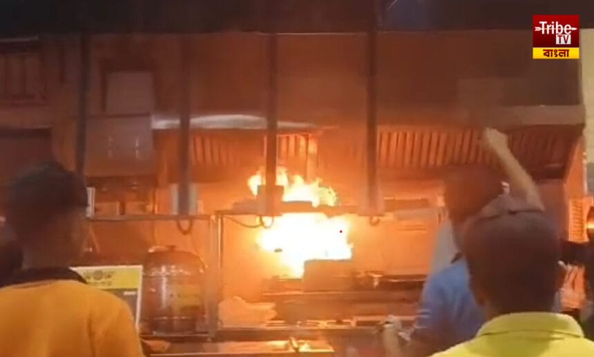 Fire in Acropolis Mall