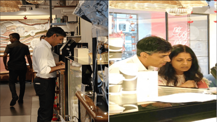 Rishi Sunak in Bengaluru