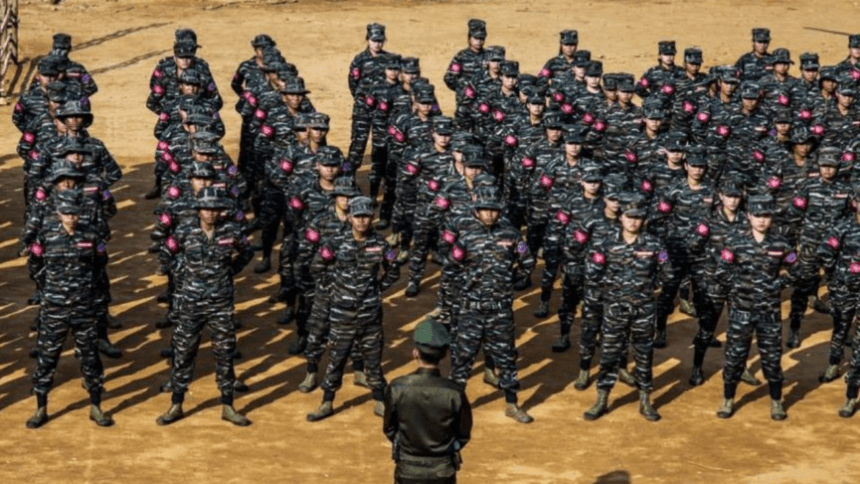 Occupy of Arakan Army