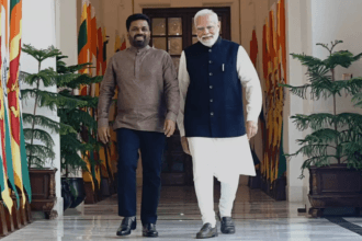 Sri Lanka's president holds talks with Modi