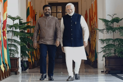 Sri Lanka's president holds talks with Modi