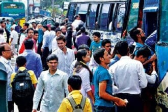 Bally bridge is closed