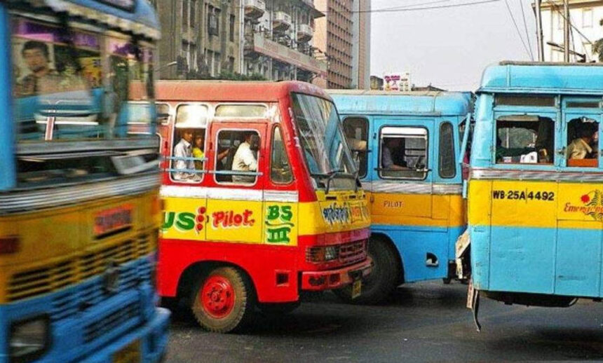 Bus Drivers on Strike