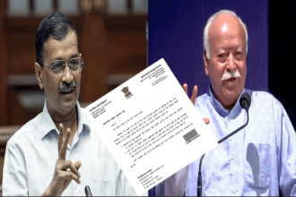 Kejriwal Letter to Bhagwat