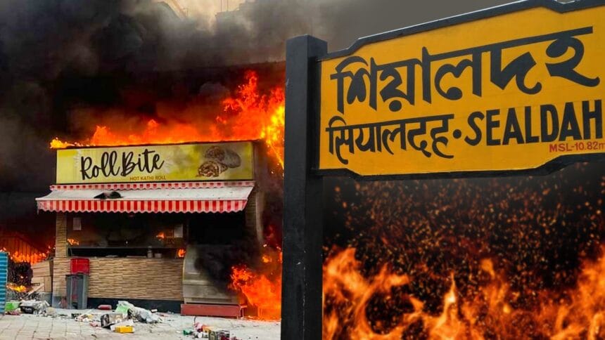 Fire Accident at Sealdah