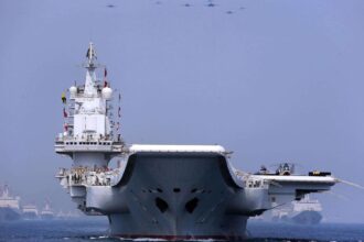 China Vs American Warship