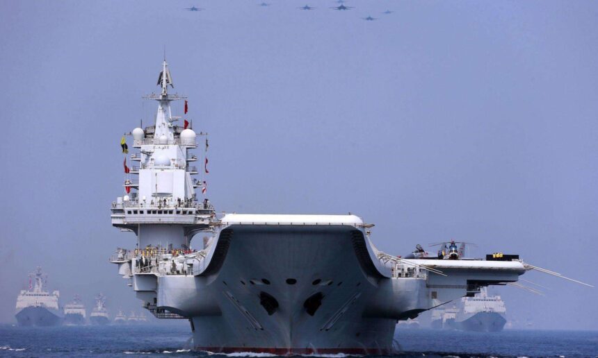 China Vs American Warship