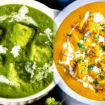 Sahi Paneer And Palak Paneer