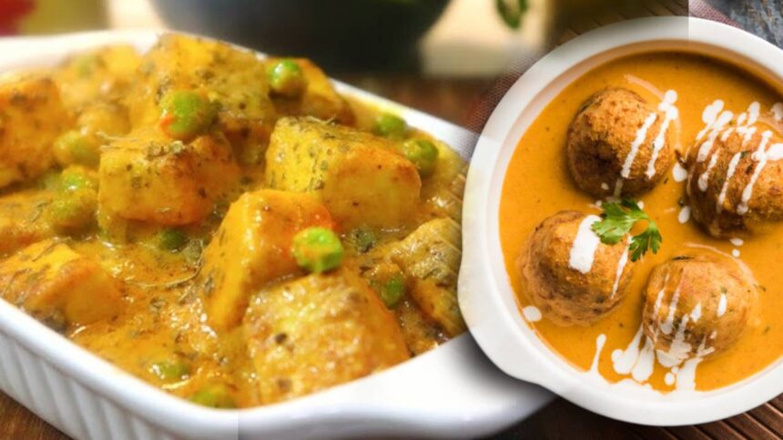 Chana And Paneer Malaikari