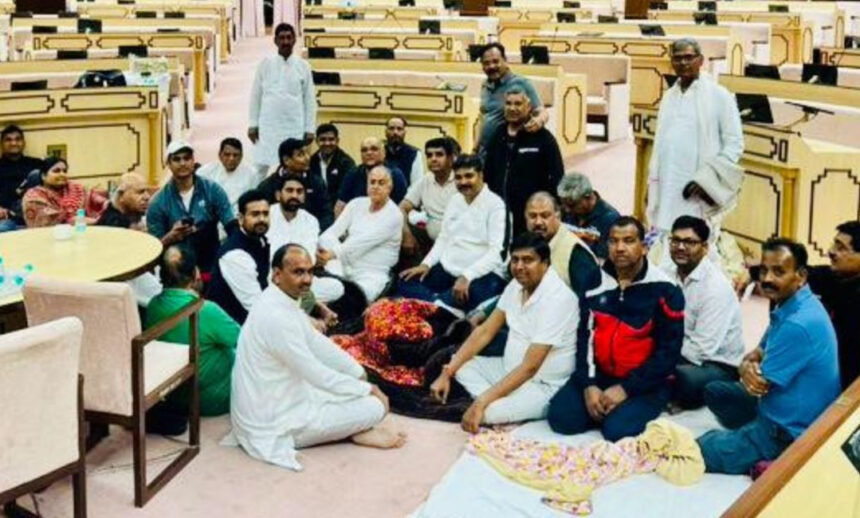 Congress MLA Suspended News