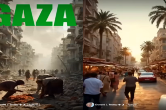 AI video of Gaza