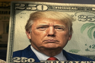 Trump Face on Dollar Bill