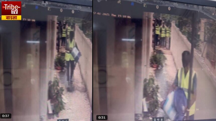 Throwing Sewage Waste