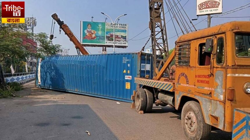 Nabanna Road Blocked