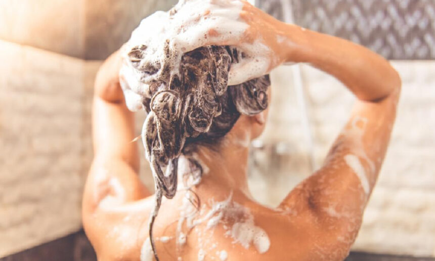 Shampooing Hair