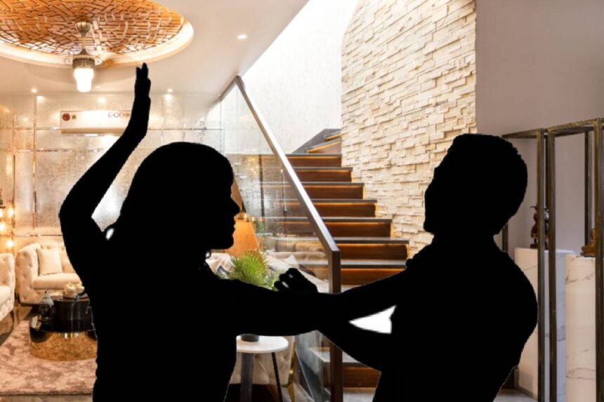 Wife Slapped Husband