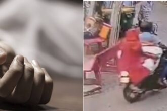 Dead body in Scooter