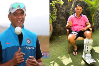 Dravid Picks Up Injury