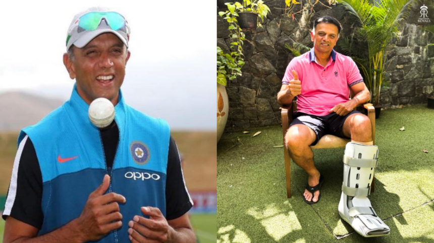 Dravid Picks Up Injury