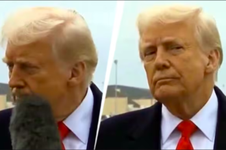 Trump and Reporter
