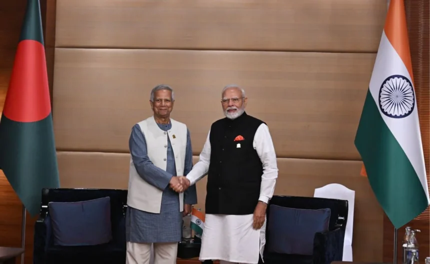 Modi Yunus Meeting