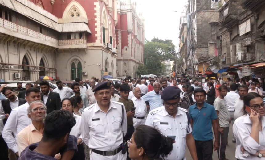 Fire at High court