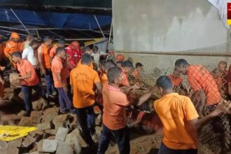 Temple Wall Collapsed