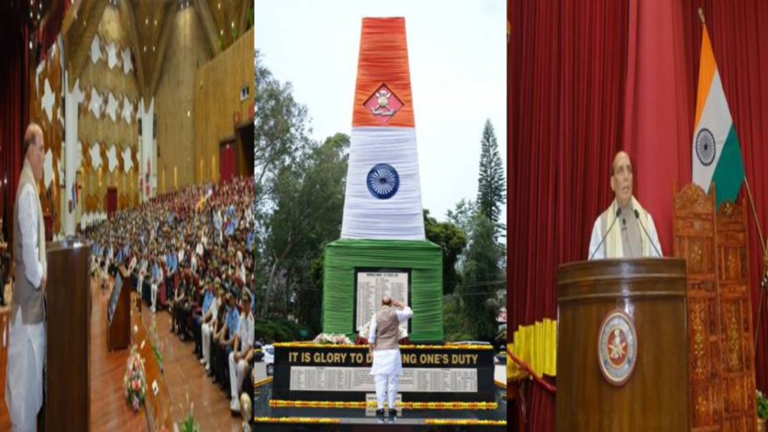 Rajnath Singh in DSSC