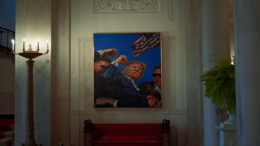 Obama Portrait replaced