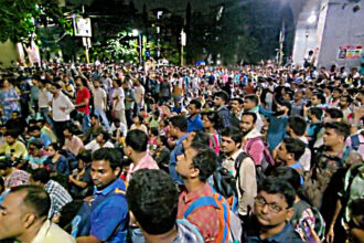 Jobless Teachers Protest