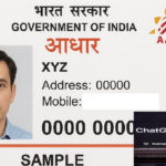 Fake New Aadhar Card