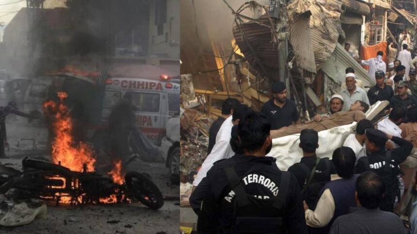 Blast in Pakistan