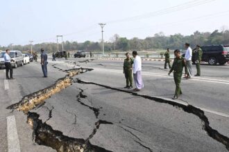 Earthquake in Myanmar