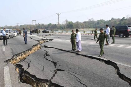 Earthquake in Myanmar