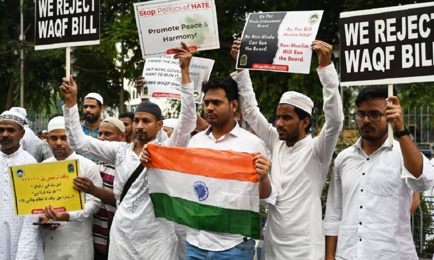 Waqf Protest