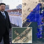 North Korea Warship