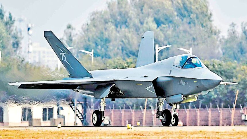 Chinese J 35A Fighter Jet