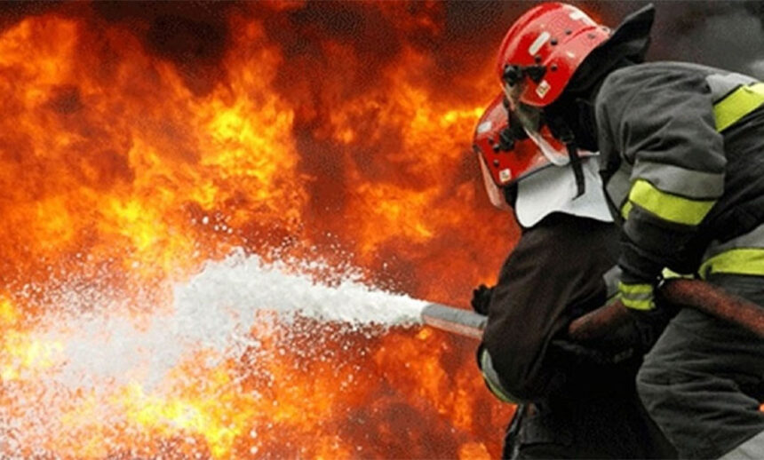Fire at Salt Lake