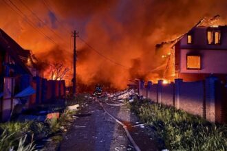 Russian drone attack