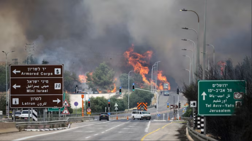 Israel Wild Fire