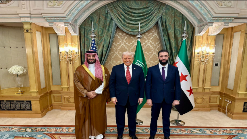Trump with Terrorist-Turned-President