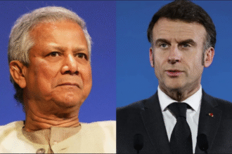 Macron Denys Meeting Yunus