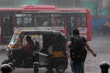 Rainfall in Mumbai