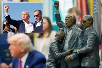 Statue of Donald Trump