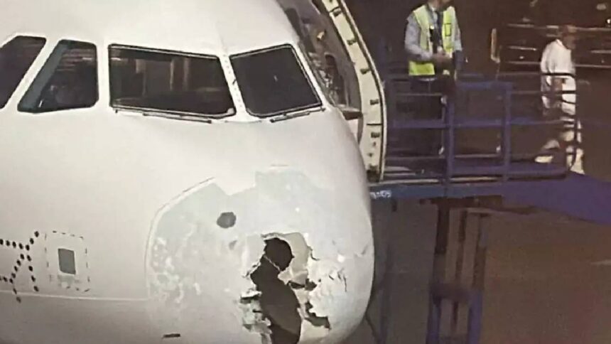 Indigo Plane Turbulence