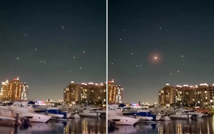 Trump On Strike In Qatar