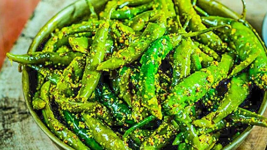 Green Chilly Recipe