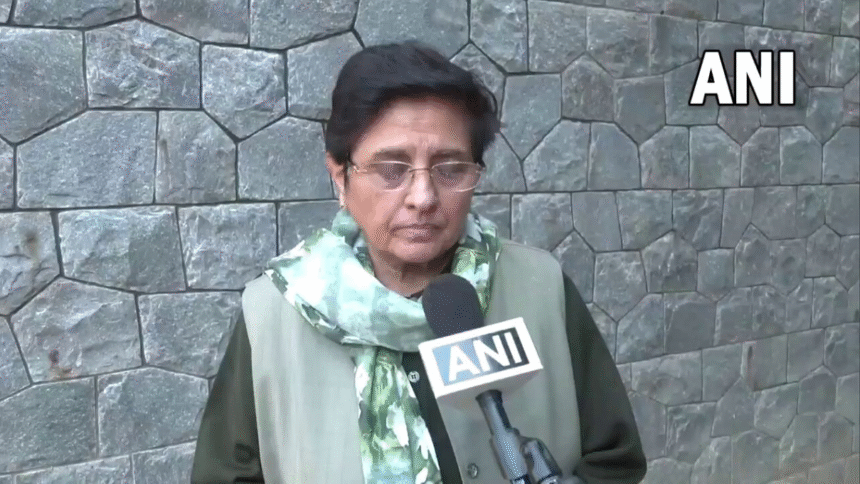 Kiran Bedi on Bengaluru Police Suspension